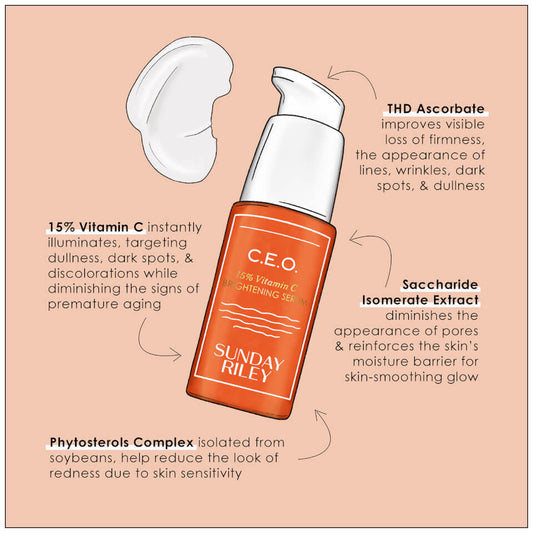 Sunday Riley C.E.O. 15% Vitamin C Brightening Serum