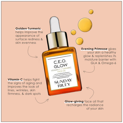 C.E.O Glow Vitamin C + Turmeric Face Oil