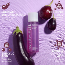 Load image into Gallery viewer, Eggplant Exfoliator: 9.5% AHA, BHA &amp; PHA Pore Clarifying Daily Toner