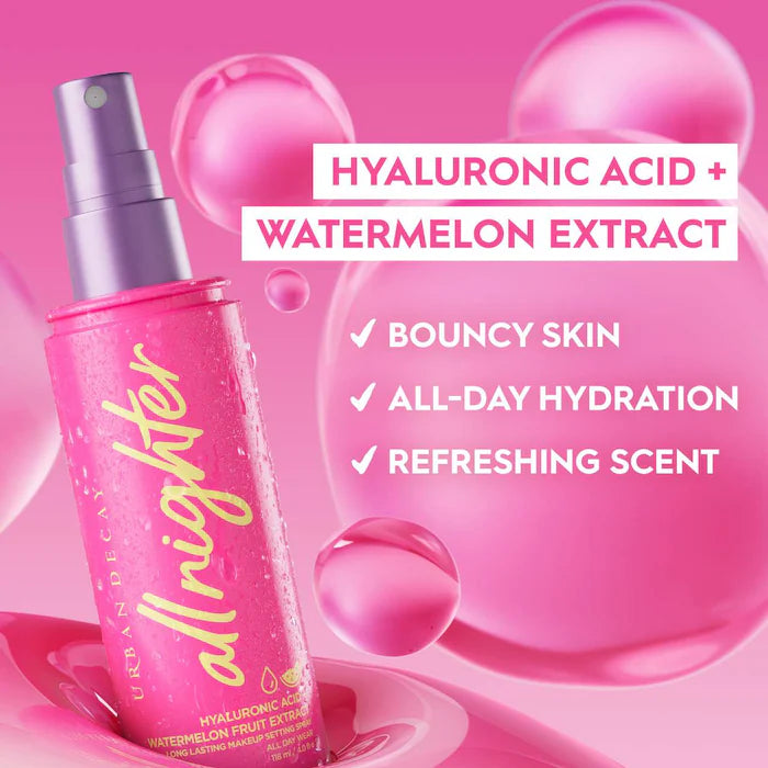 All Nighter Hydrating Hyaluronic Acid Dewy Setting Spray