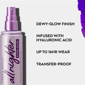 All Nighter Extra Glow Dewy Setting Spray