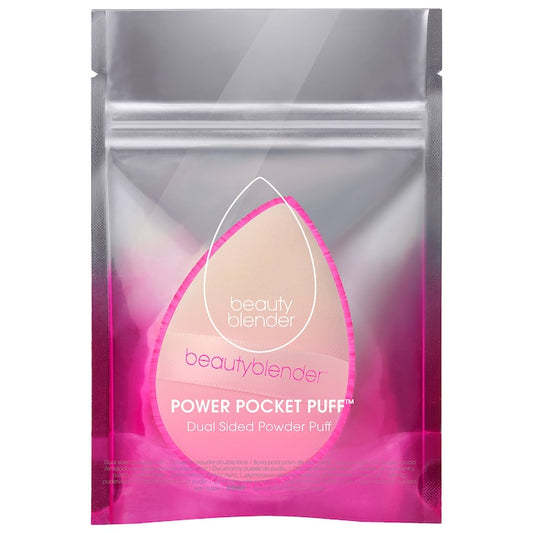 POWER POCKET PUFF™ Dual-Sided Powder Puff for Setting and Baking