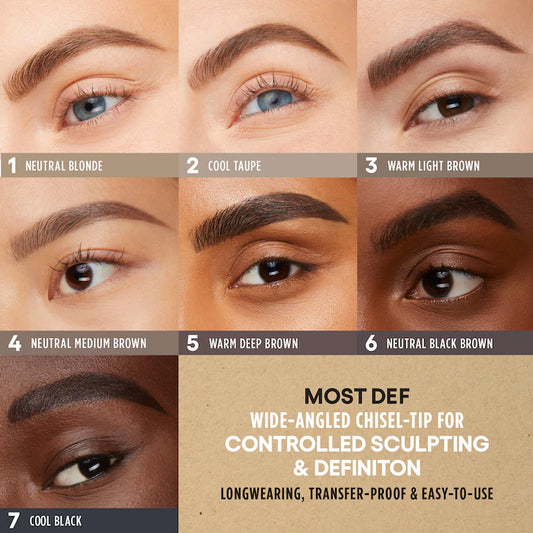 Most Def Clean Instant Definition Sculpting Eyebrow Pencil