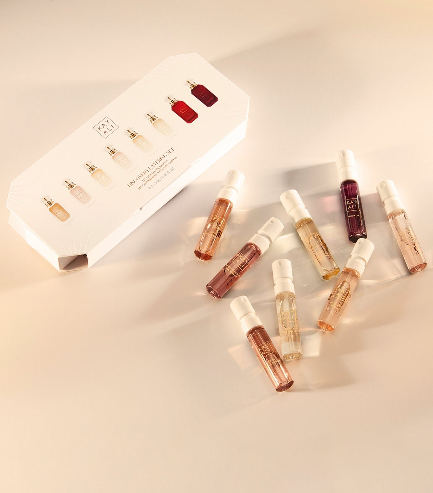 Kayali Discovery Layering Sampler Kit