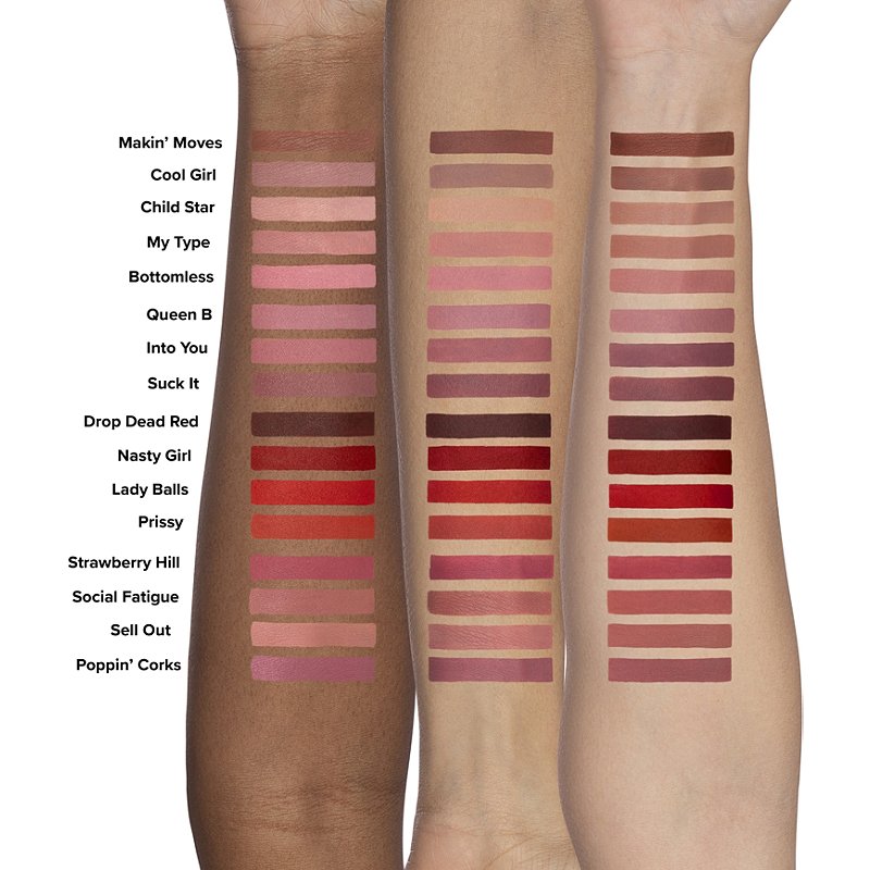 Too Faced Melted Matte Liquid Lipsticks