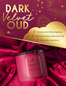 Dark Velvet Oud 3-wick candle