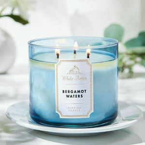 Bergamot Waters 3-wick candle